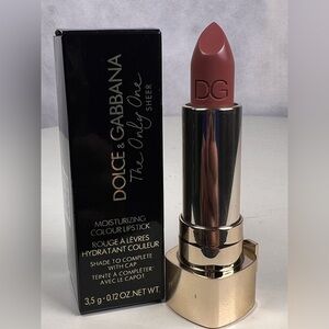 💄 DOLCE & GABBANA The Only One Sheer #128 Sensual Tan 3.5g Moisturizing Lipstick